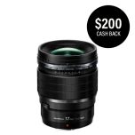 Olympus M.ZUIKO PRO 17mm f/1.2 Lens - Black